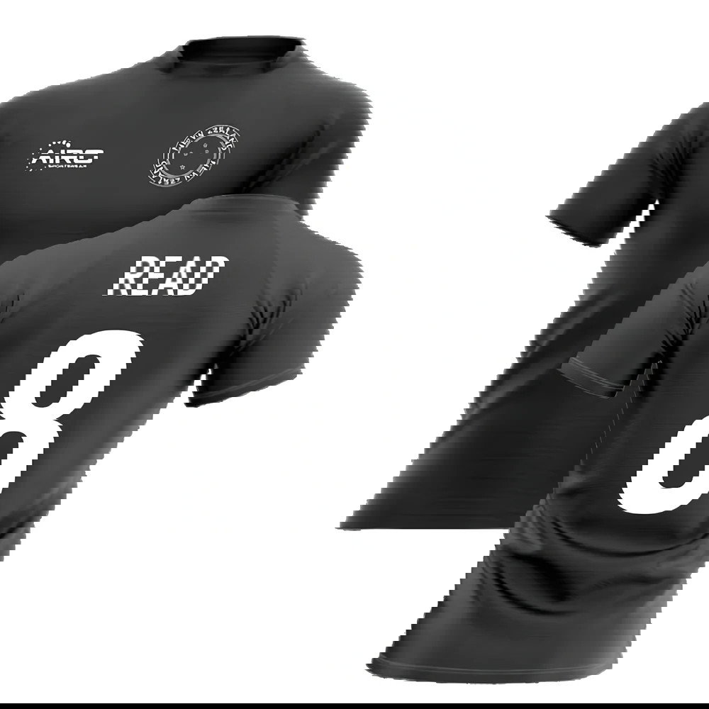 2025-2026 New Zealand Home Concept Rugby Shirt (Read 8)