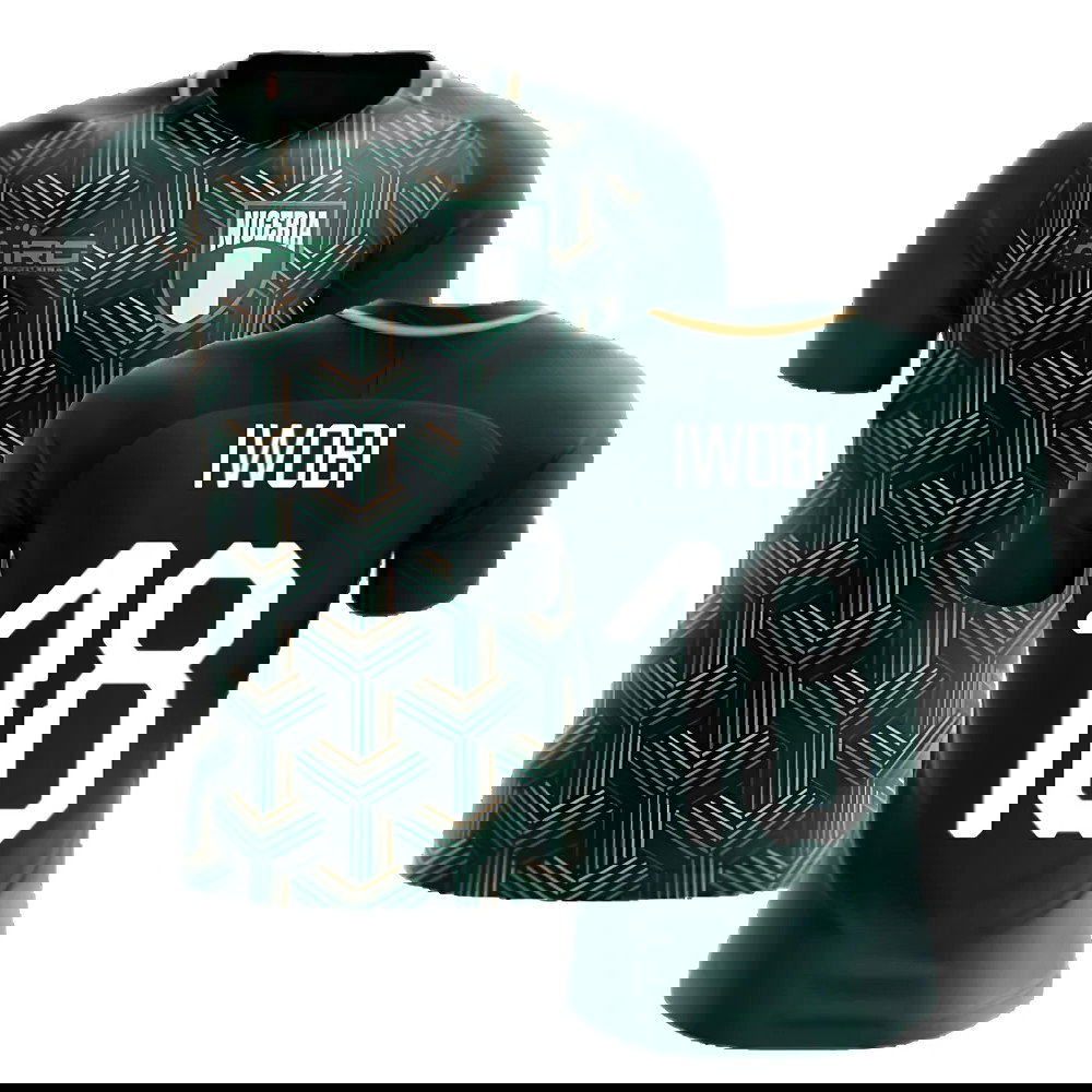 2025-2026 Nigeria Third Concept Football Shirt (Iwobi 18)