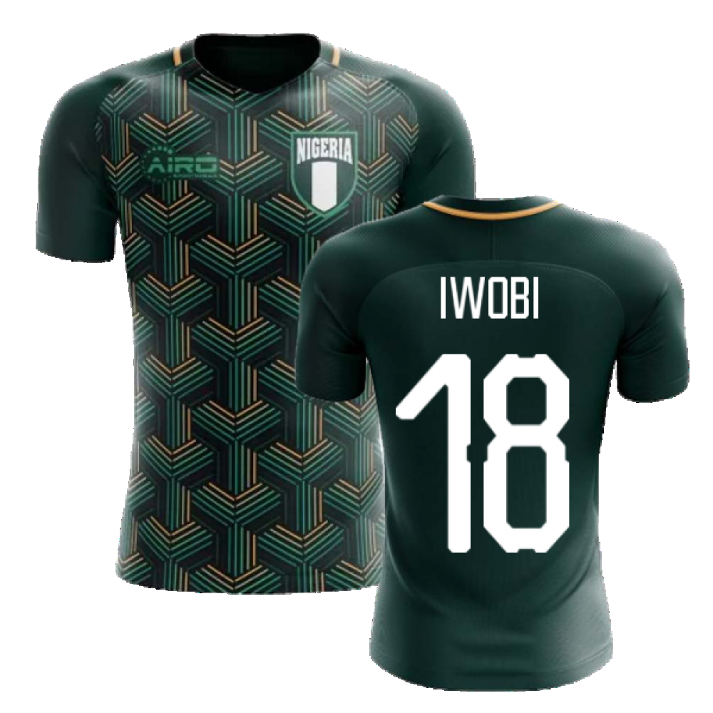 2025-2026 Nigeria Third Concept Football Shirt (Iwobi 18) - Kids