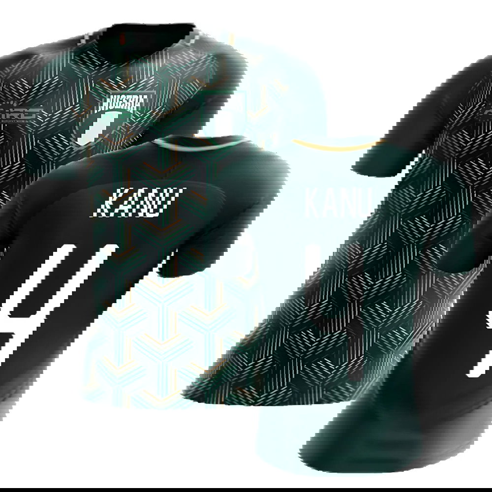 2025-2026 Nigeria Third Concept Football Shirt (Kanu 4)