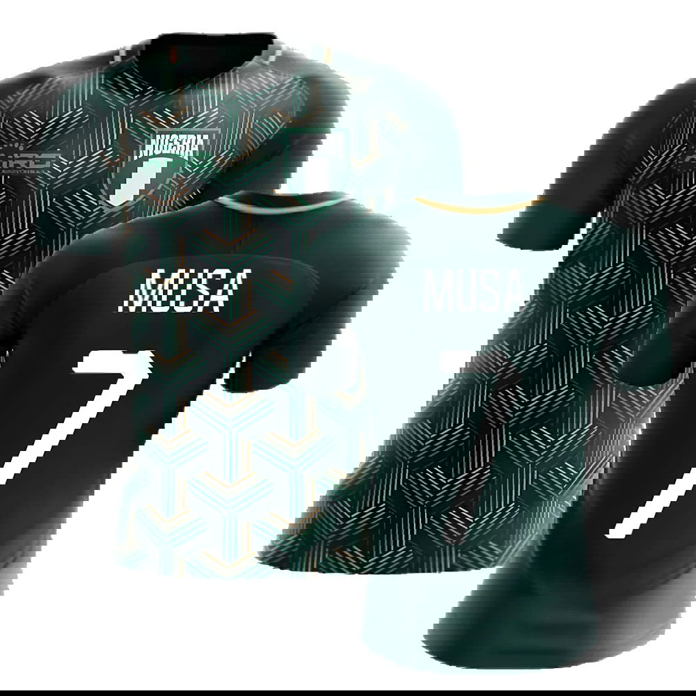 2025-2026 Nigeria Third Concept Football Shirt (Musa 7) - Kids