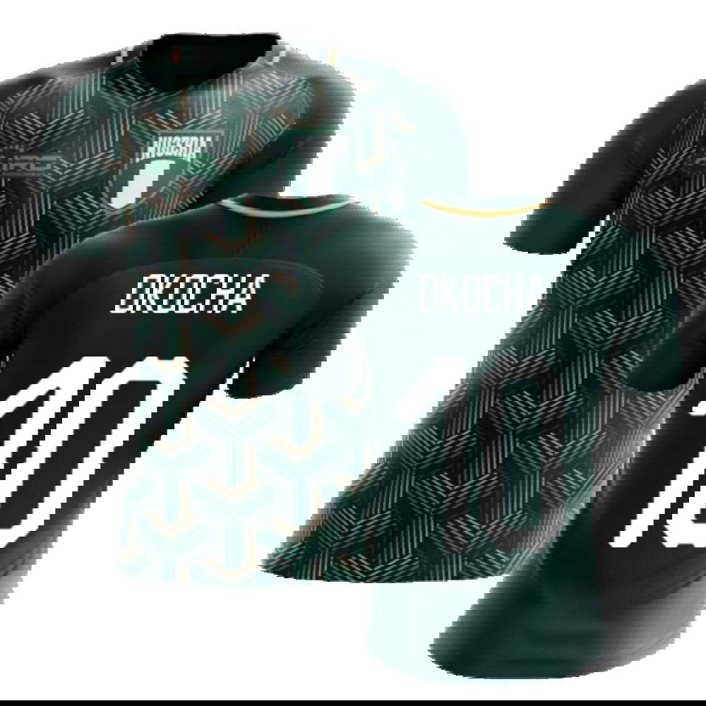 2025-2026 Nigeria Third Concept Football Shirt (Okocha 10)