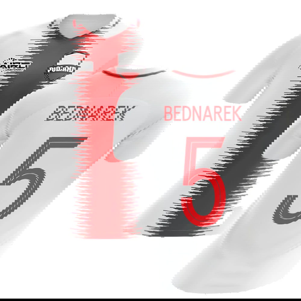 2025-2026 Poland Home Concept Football Shirt (Bednarek 5) - Kids