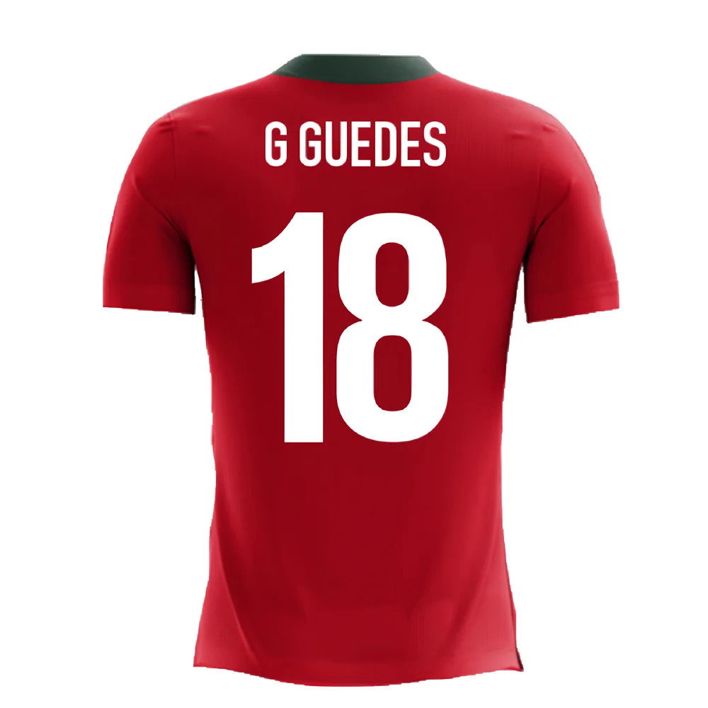 2025-2026 Portugal Airo Concept Home Shirt (G Guedes 18) - Kids
