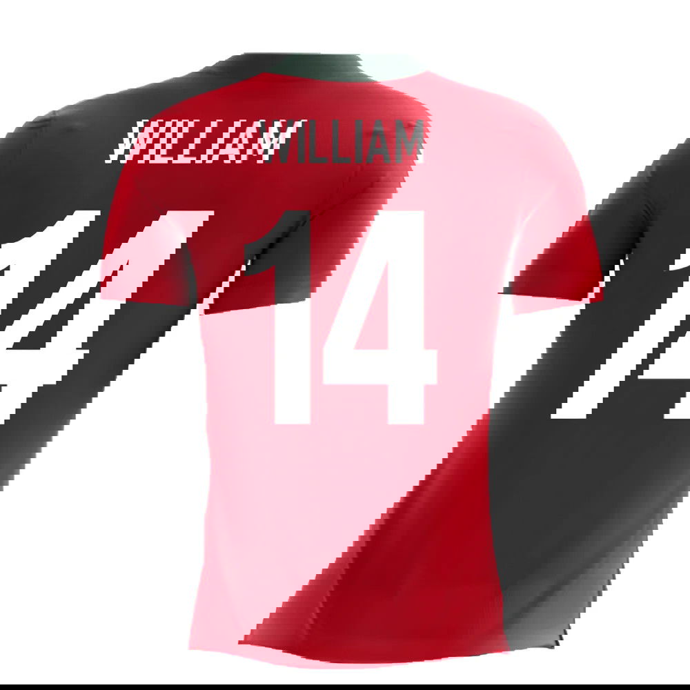 2025-2026 Portugal Airo Concept Home Shirt (William 14)