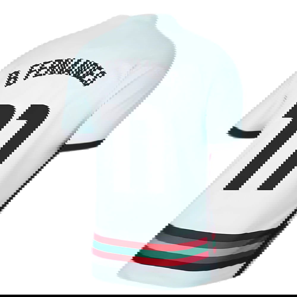 2020-2021 Portugal Away Nike Football Shirt (B Fernandes 11)