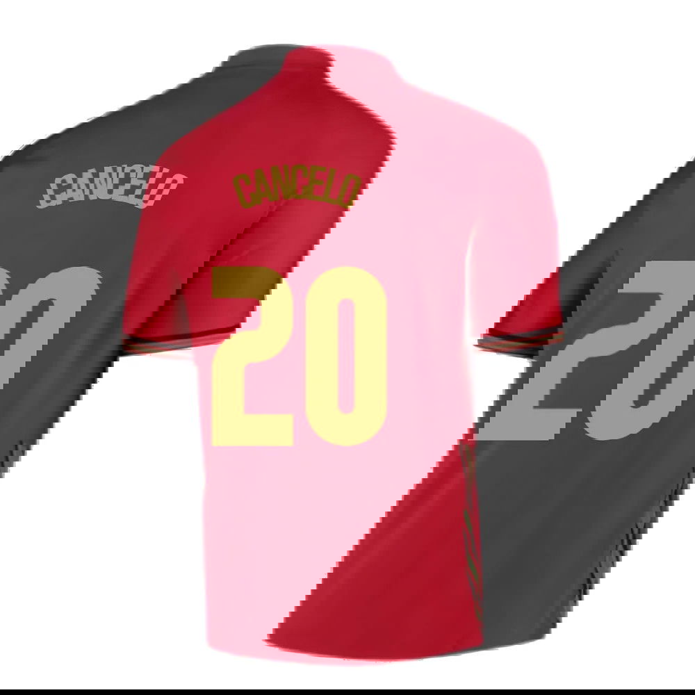 2020-2021 Portugal Home Nike Shirt (Kids) (Cancelo 20)