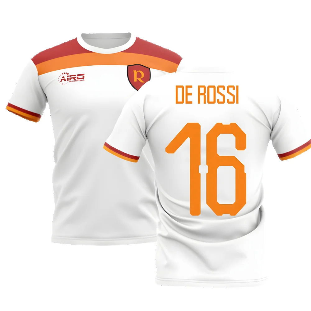 2025-2026 Roma Away Concept Football Shirt (DE ROSSI 16)