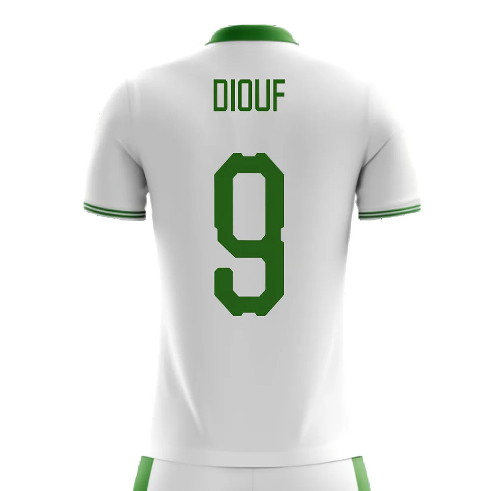 2025-2026 Senegal Home Concept Football Shirt (Diouf 9)