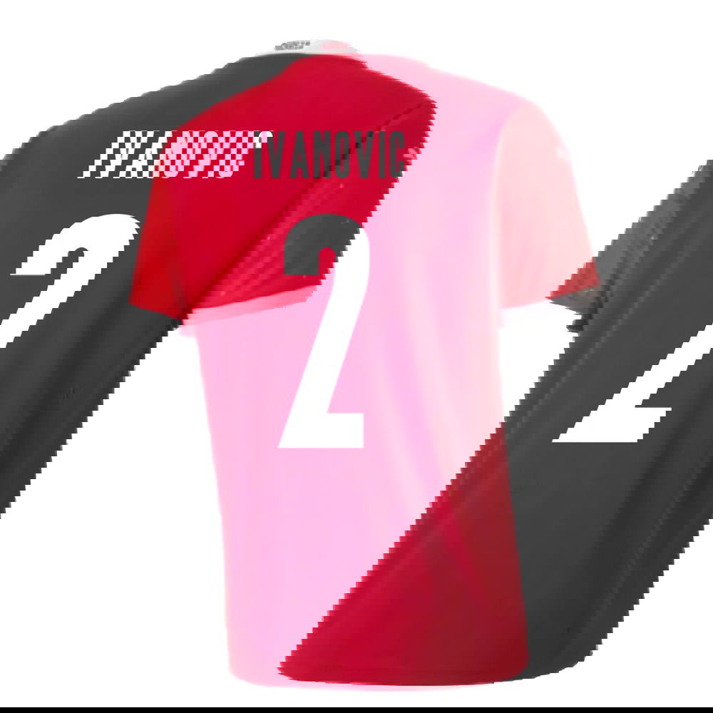 2020-2021 Serbia Home Puma Football Shirt (IVANOVIC 2)