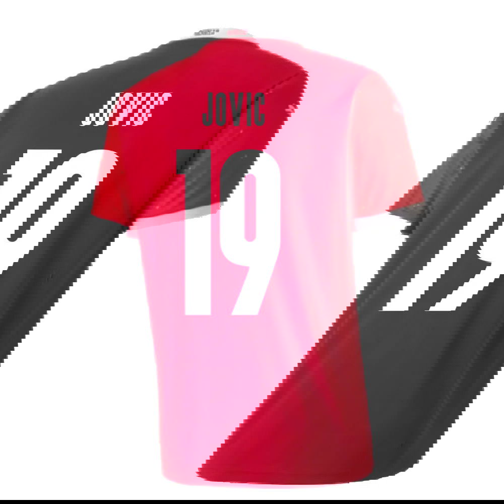 2020-2021 Serbia Home Puma Football Shirt (JOVIC 19)
