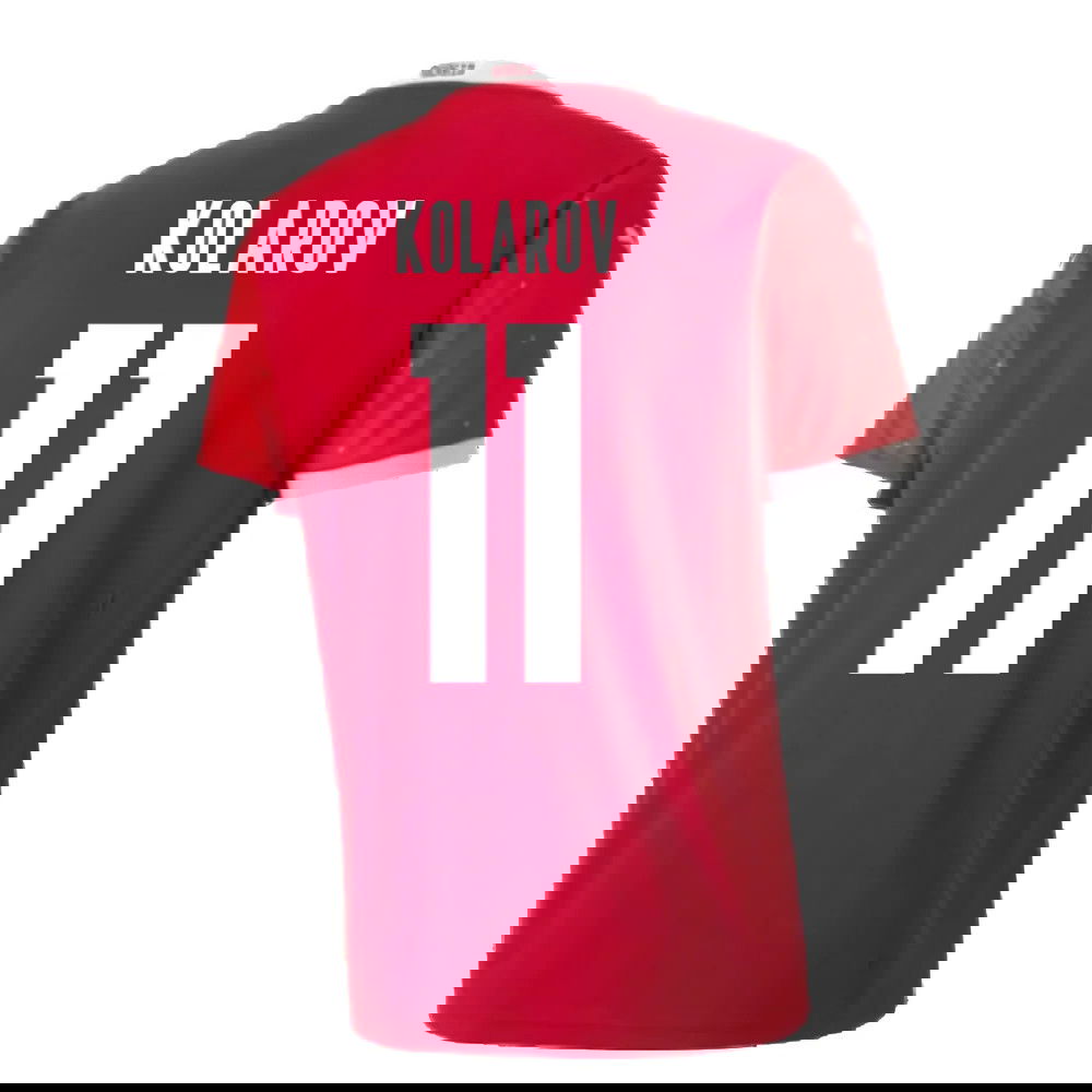 2020-2021 Serbia Home Puma Football Shirt (KOLAROV 11)