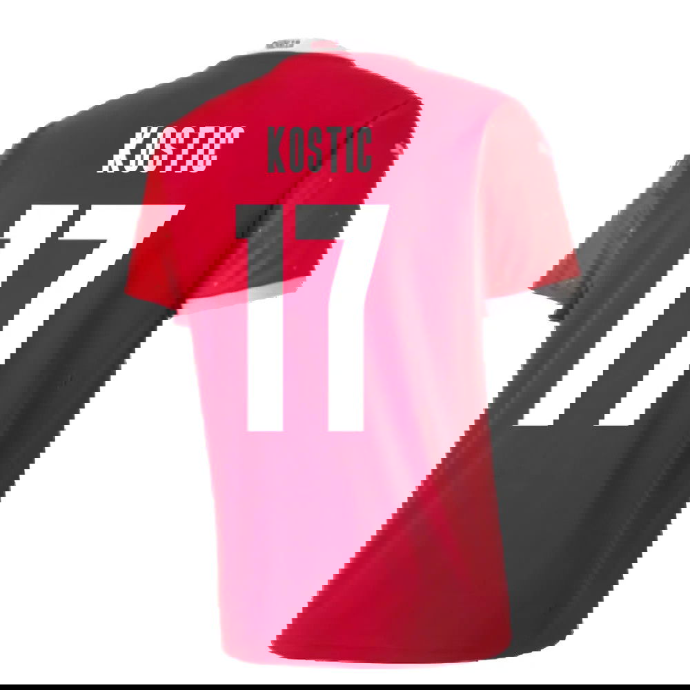 2020-2021 Serbia Home Puma Football Shirt (KOSTIC 17)