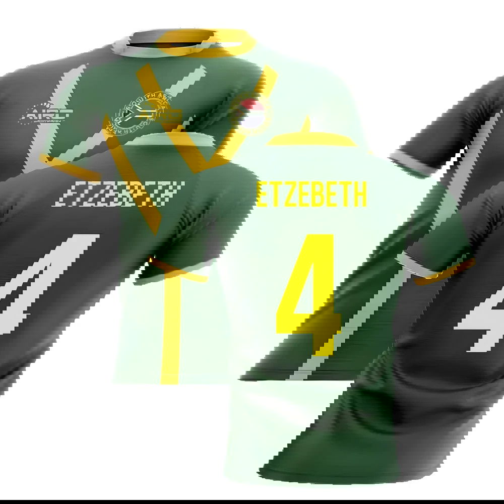 2025-2026 South Africa Springboks Flag Concept Rugby Shirt (Etzebeth 4)