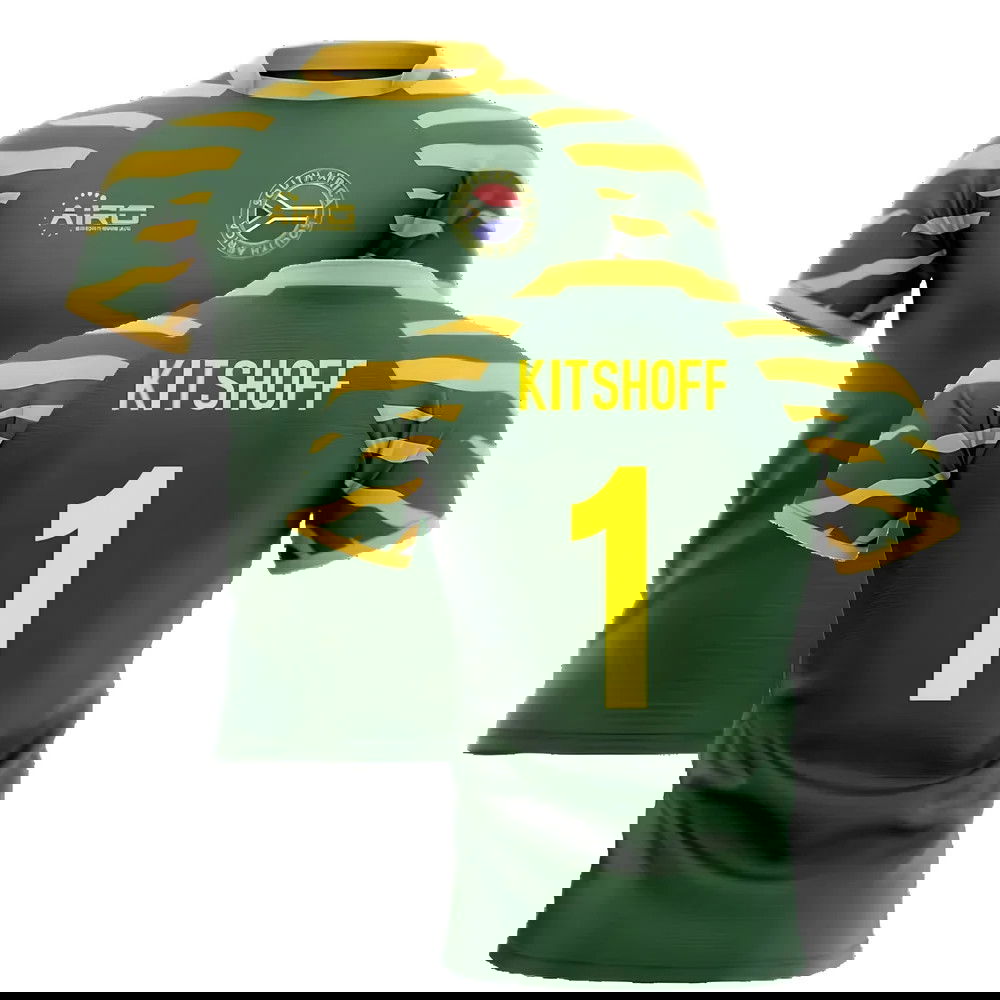 2025-2026 South Africa Springboks Home Concept Rugby Shirt (Kitshoff 1)