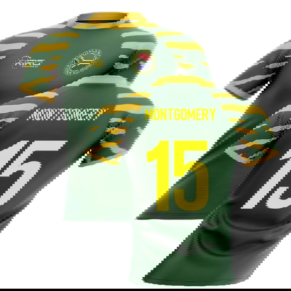 2025-2026 South Africa Springboks Home Concept Rugby Shirt (Montgomery 15)