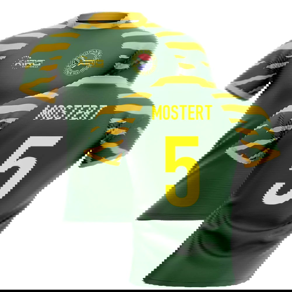 2025-2026 South Africa Springboks Home Concept Rugby Shirt (Mostert 5)