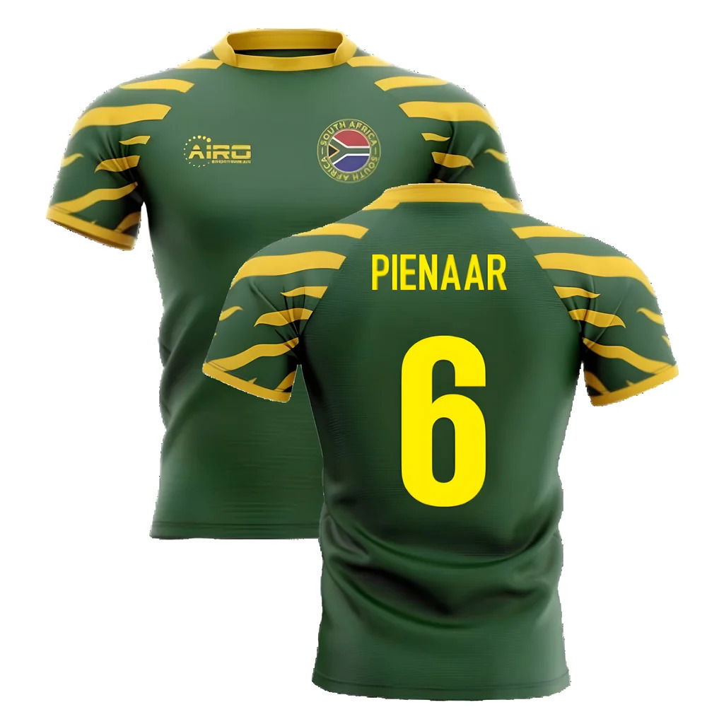 2025-2026 South Africa Springboks Home Concept Rugby Shirt (Pienaar 6)
