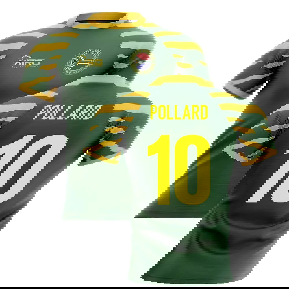 2025-2026 South Africa Springboks Home Concept Rugby Shirt (Pollard 10)