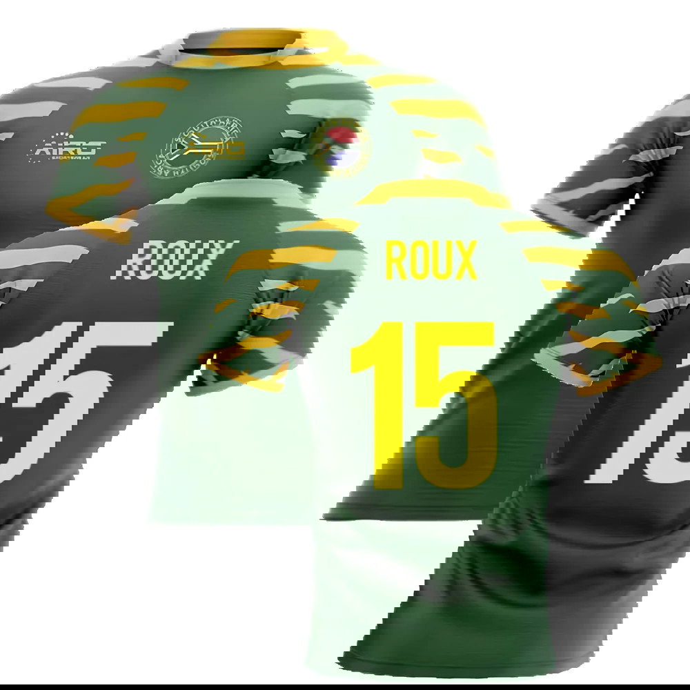 2025-2026 South Africa Springboks Home Concept Rugby Shirt (Roux 15)