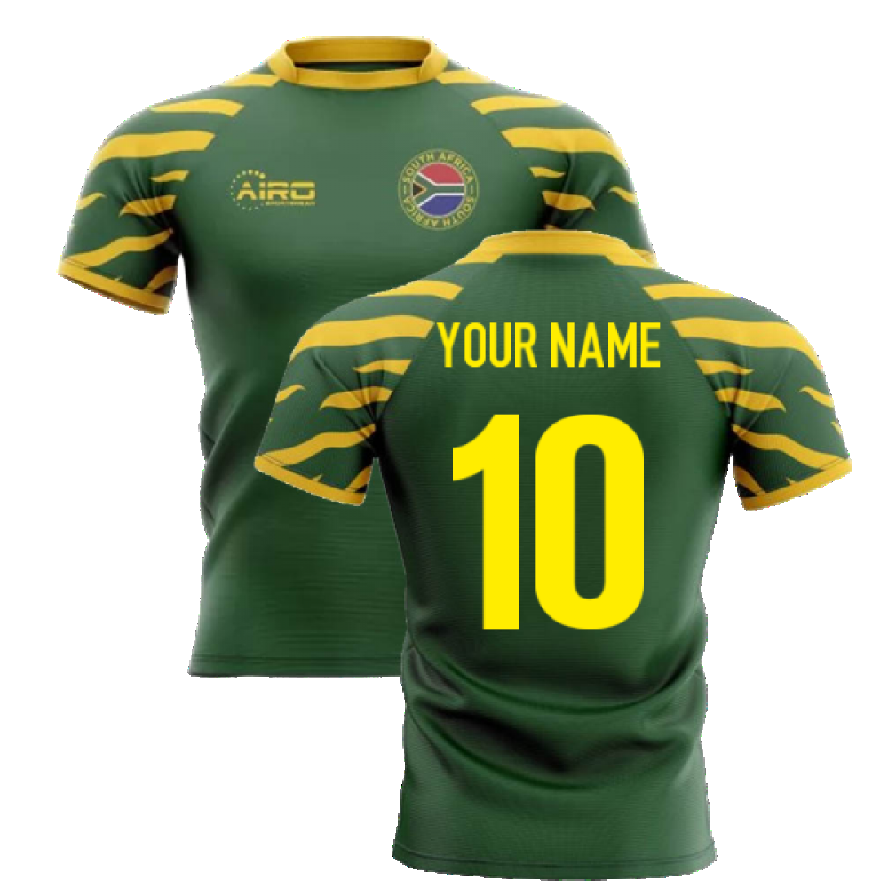 2025-2026 South Africa Springboks Home Concept Rugby Shirt (Your Name)