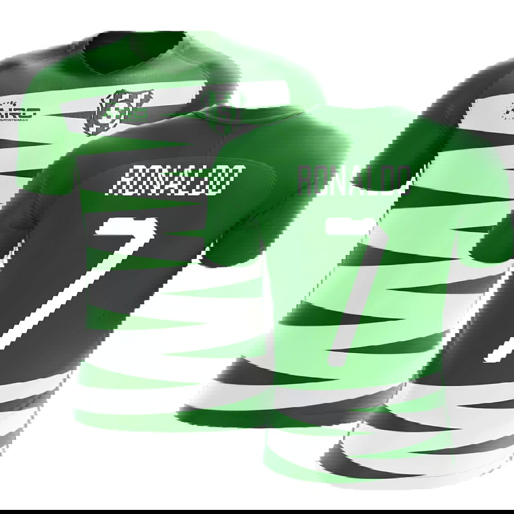 2025-2026 Sporting Lisbon Home Concept Football Shirt (Ronaldo 7)