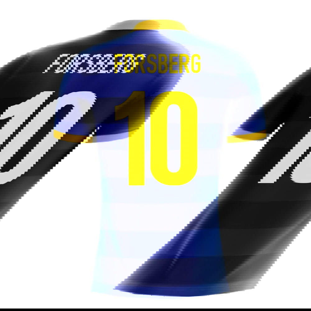 2025-2026 Sweden Airo Concept Away Shirt (Forsberg 10) - Kids