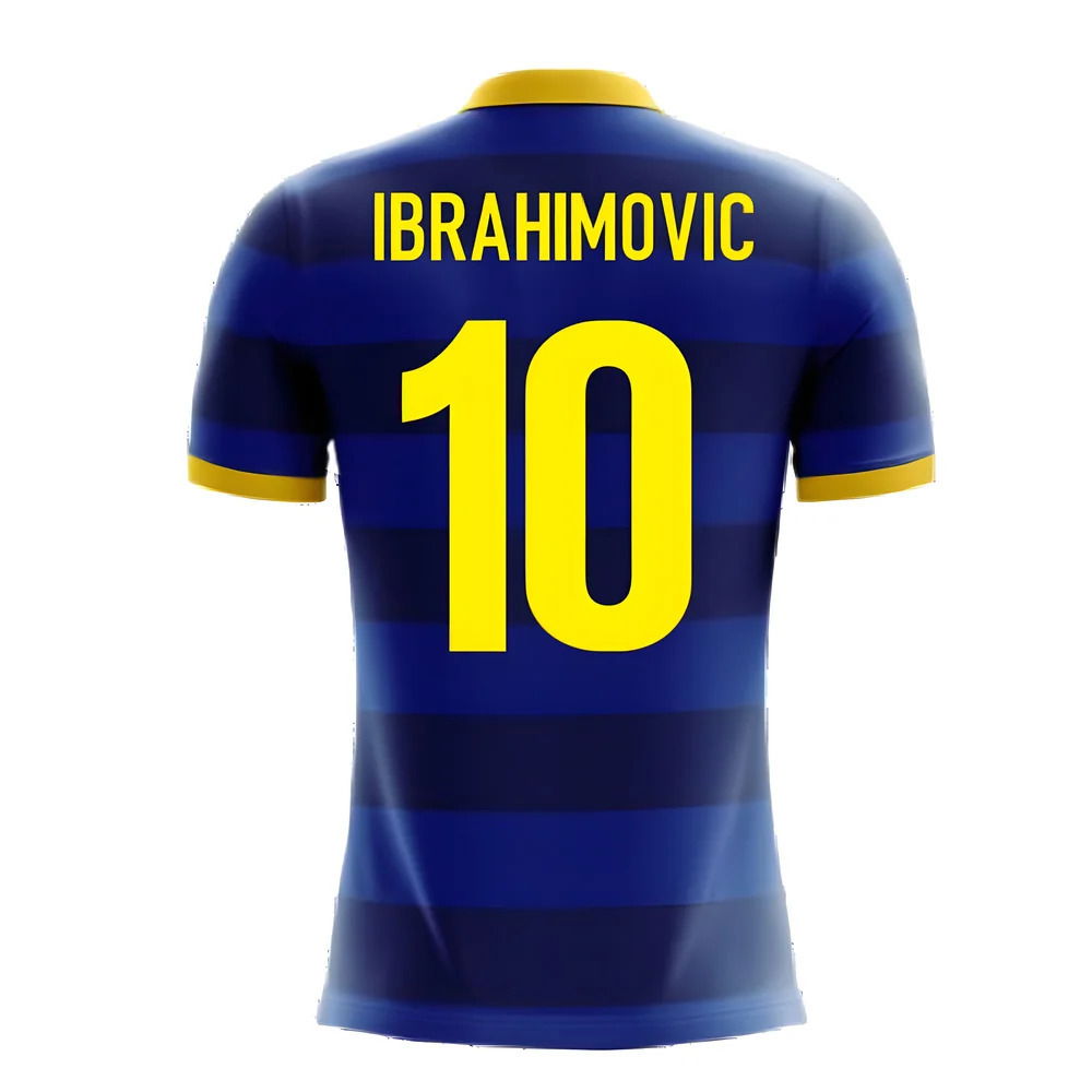 2025-2026 Sweden Airo Concept Away Shirt (Ibrahimovic 10) - Kids