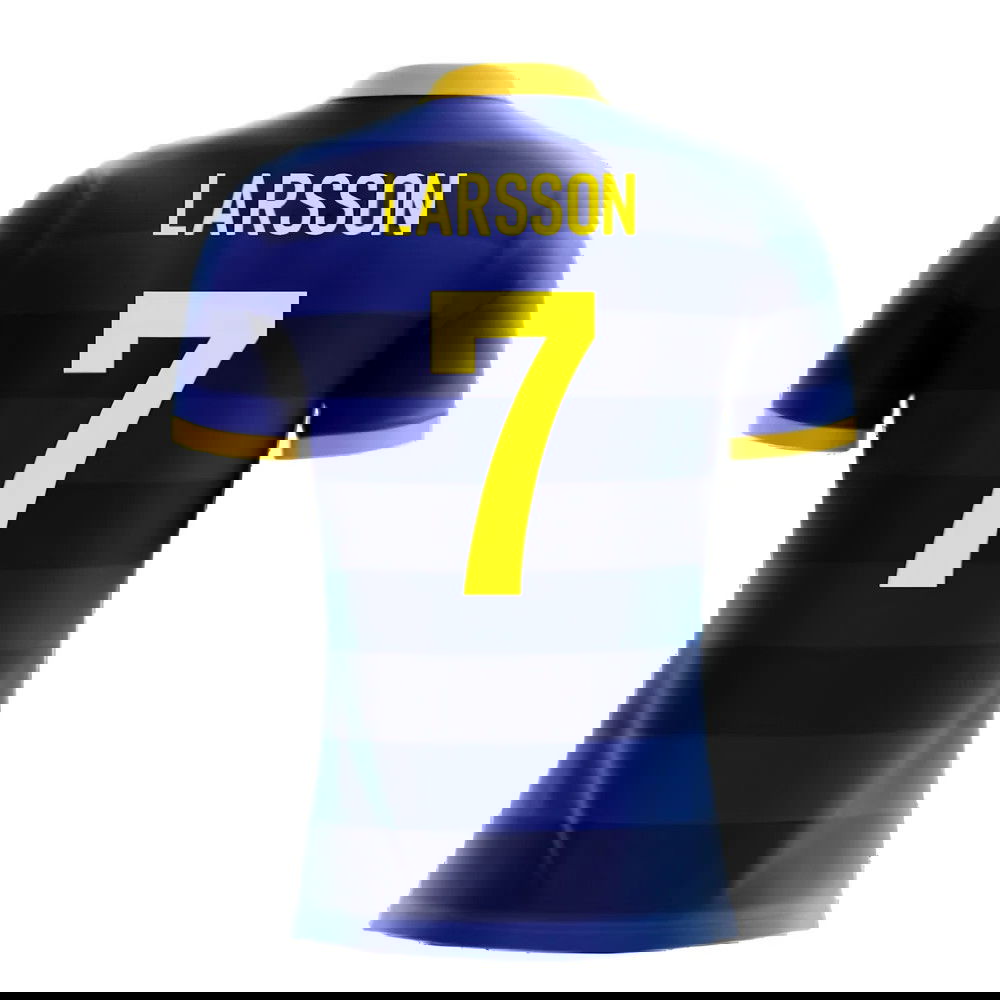 2025-2026 Sweden Airo Concept Away Shirt (Larsson 7)