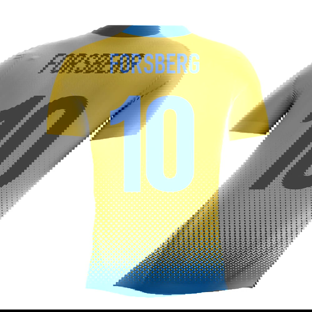 2025-2026 Sweden Airo Concept Home Shirt (Forsberg 10)