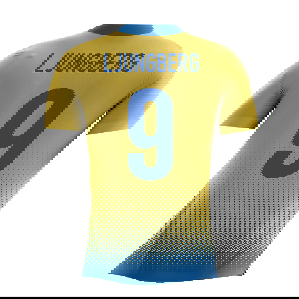 2025-2026 Sweden Airo Concept Home Shirt (Ljungberg 9)
