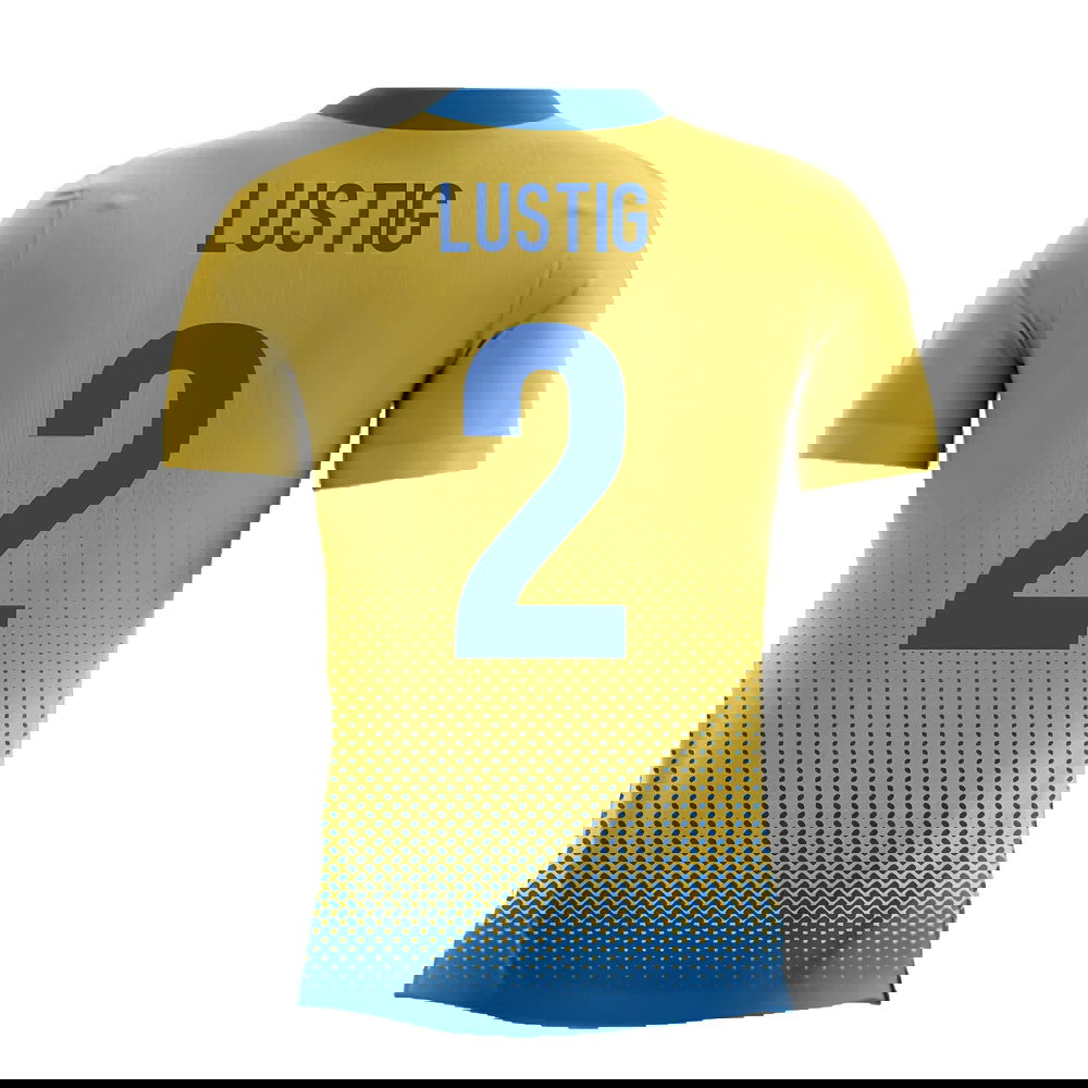 2025-2026 Sweden Airo Concept Home Shirt (Lustig 2)
