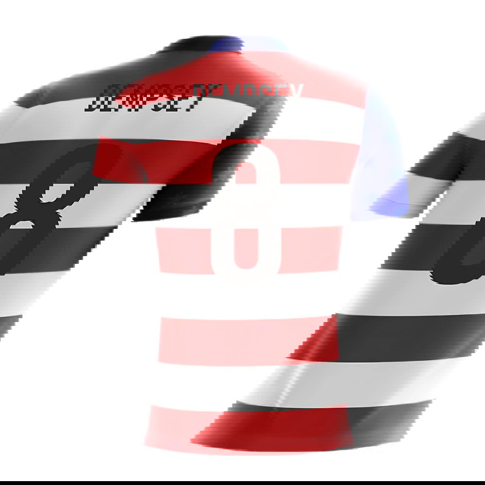 2025-2026 USA Airo Concept Home Shirt (Dempsey 8)