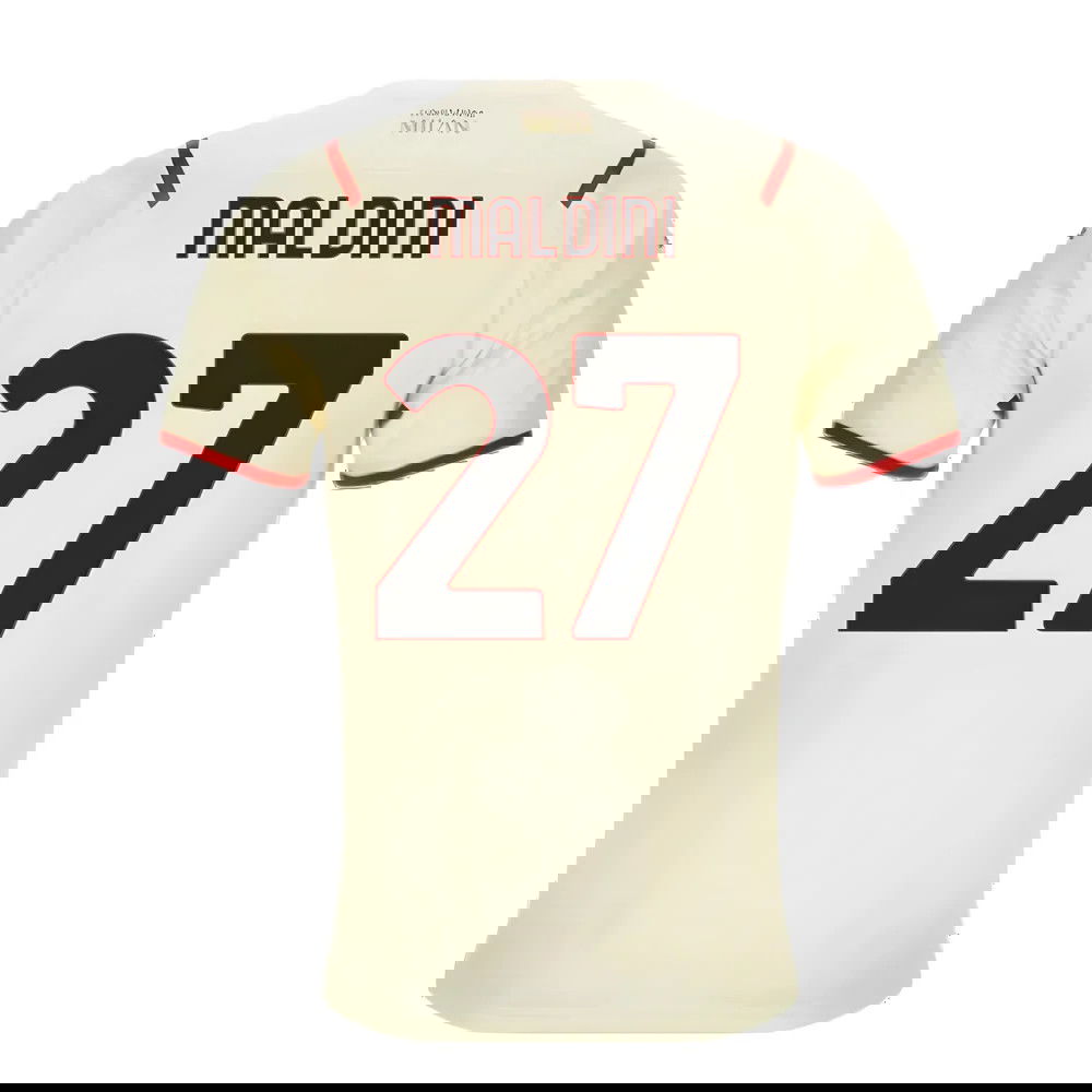 2021-2022 AC Milan Away Shirt (MALDINI 27)