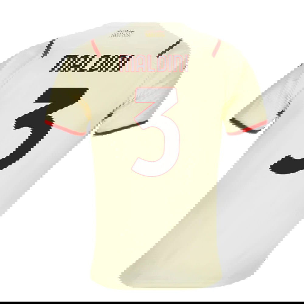 2021-2022 AC Milan Away Shirt (MALDINI 3)