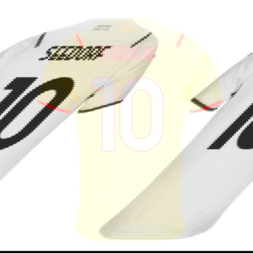 2021-2022 AC Milan Away Shirt (SEEDORF 10)