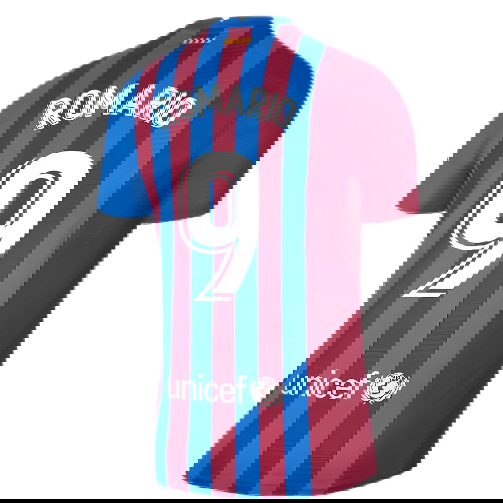 2021-2022 Barcelona Vapor Match Home Shirt (ROMARIO 9)