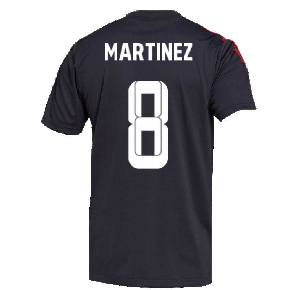 2021-2022 Bayern Munich Training Shirt (Grey) (MARTINEZ 8)