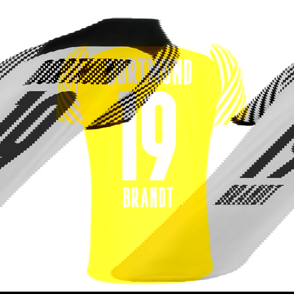 2021-2022 Borussia Dortmund Home Shirt (Kids) (BRANDT 19)
