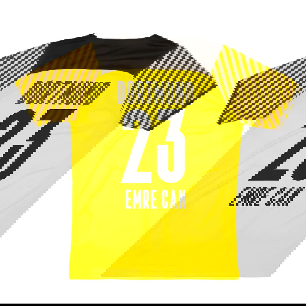 2021-2022 Borussia Dortmund Player Issue Home Shirt (EMRE CAN 23)