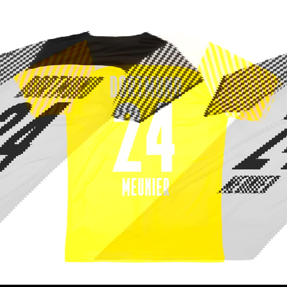 2021-2022 Borussia Dortmund Player Issue Home Shirt (MEUNIER 24)