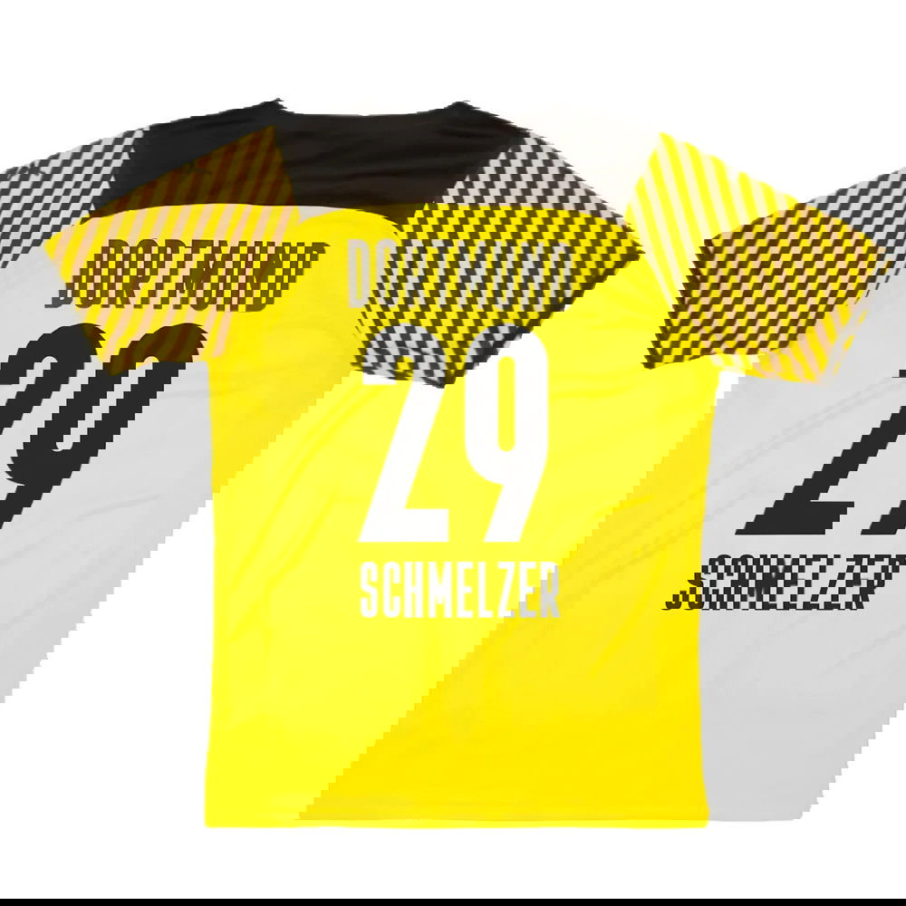 2021-2022 Borussia Dortmund Player Issue Home Shirt (SCHMELZER 29)