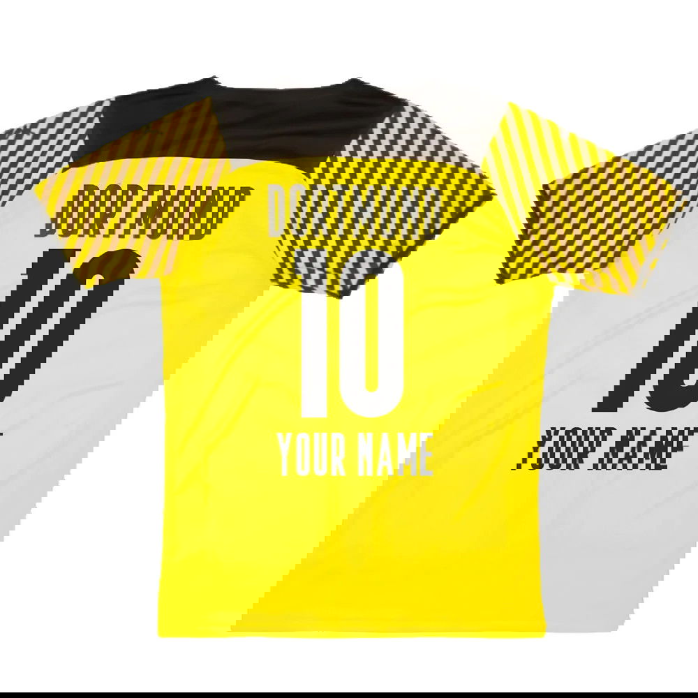 2021-2022 Borussia Dortmund Player Issue Home Shirt (Your Name)