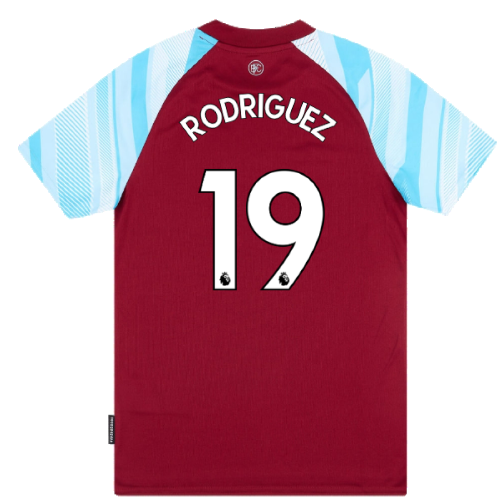 2021-2022 Burnley Home Shirt (Kids) (RODRIGUEZ 19)