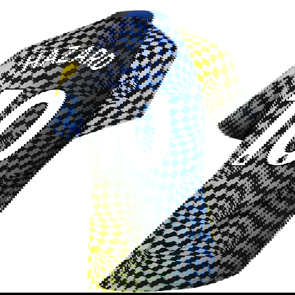 2021-2022 Chelsea Dry Pre-Match Training Shirt (Blue) (HAZARD 10)