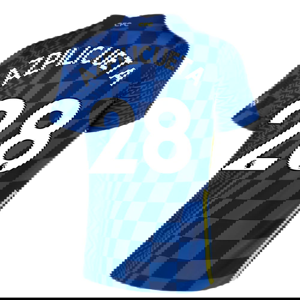 2021-2022 Chelsea Home Shirt (AZPILICUETA 28)