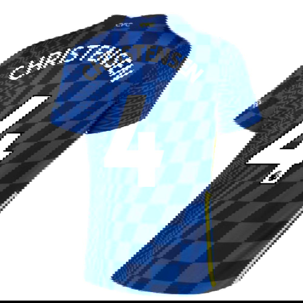 2021-2022 Chelsea Home Shirt (CHRISTENSEN 4)