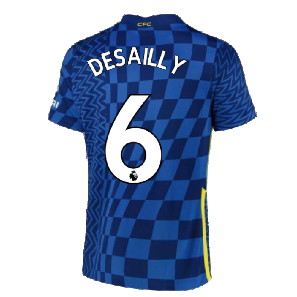 2021-2022 Chelsea Home Shirt (DESAILLY 6)