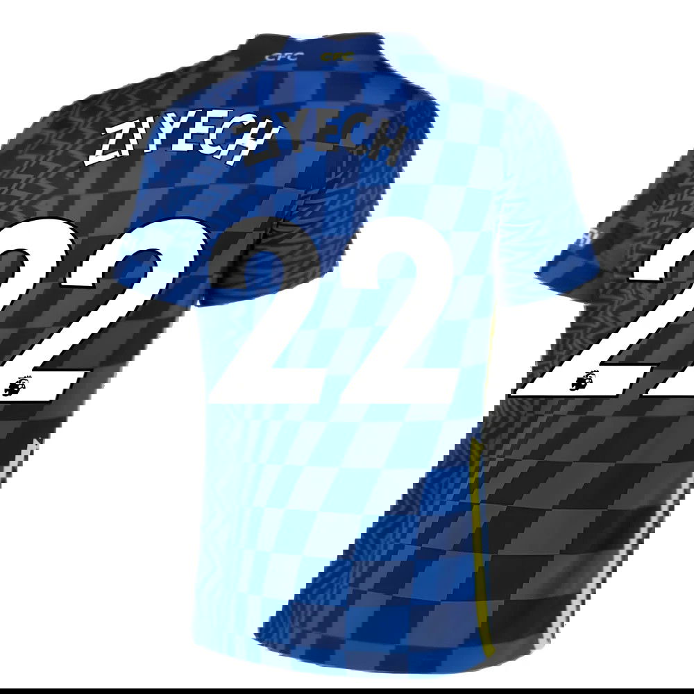 2021-2022 Chelsea Home Shirt (ZIYECH 22)