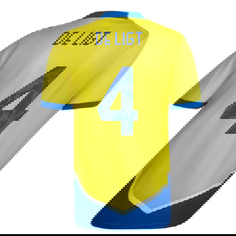 2021-2022 Juventus Third Shirt (DE LIGT 4)